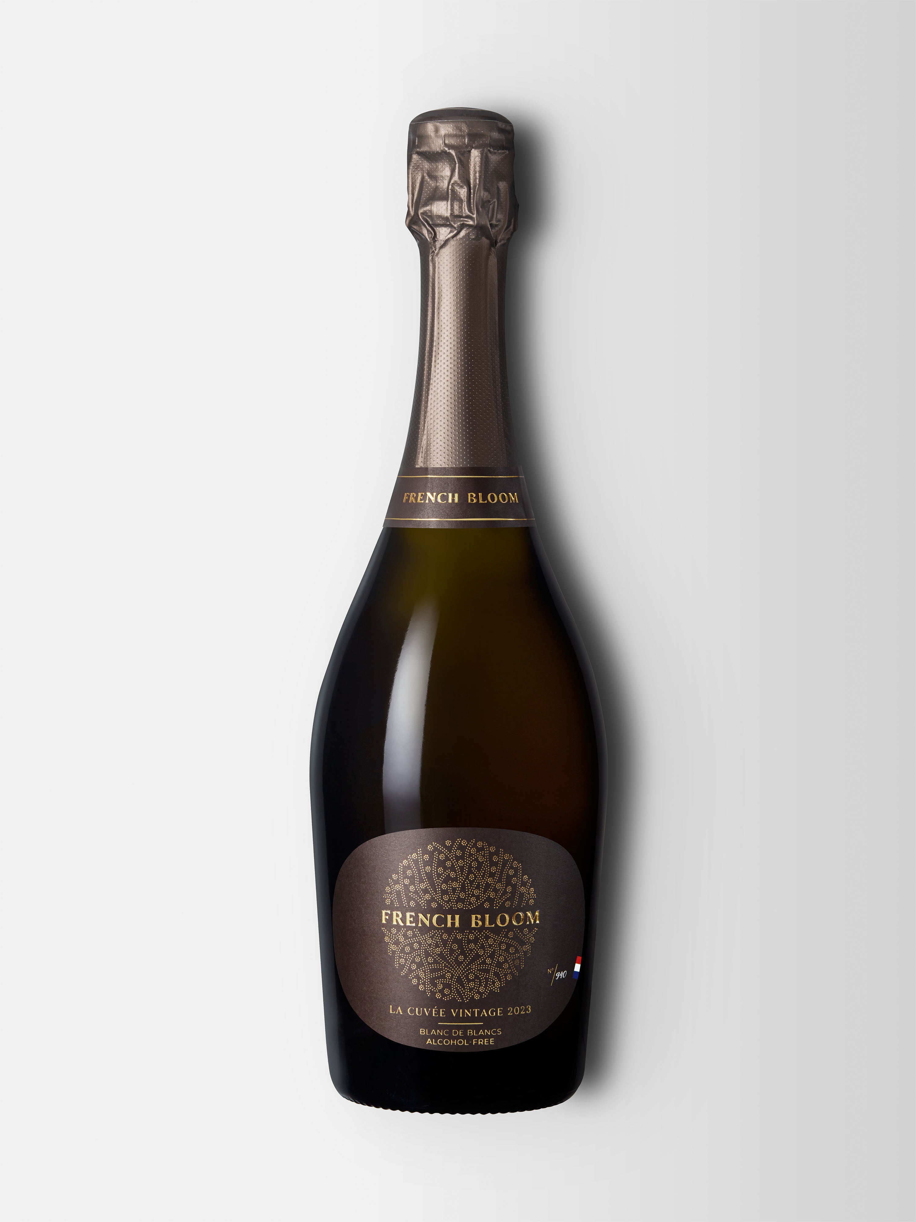 LA CUVÉE VINTAGE 2023 ALCOHOL-FREE SPARKLING WINE - 750ml – French