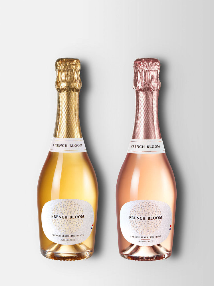 LE BLANC & LE ROSÉ ALCOHOL-FREE FRENCH SPARKLING DUO - 375ml