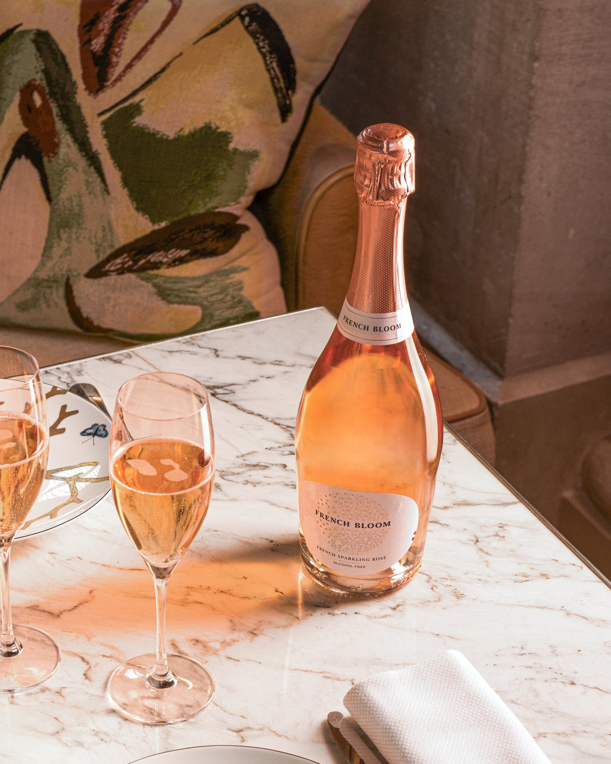 LE ROSÉ ALCOHOL-FREE FRENCH SPARKLING - 750ml – French Bloom