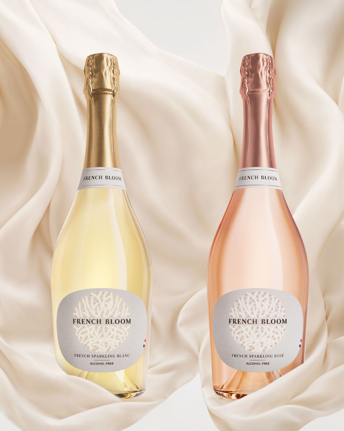 LE BLANC & LE ROSÉ ALCOHOL-FREE FRENCH SPARKLING SET - 750ml