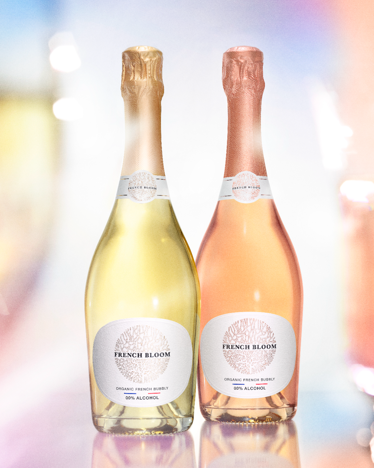 BLANC.. ブラン サングラス 48□20-145 CHAMPAGNE / L.BRN レディース LE BLANC & LE ROSÉ 750ml, ALCOHOL-FREE FRENCH SPARKLING – French